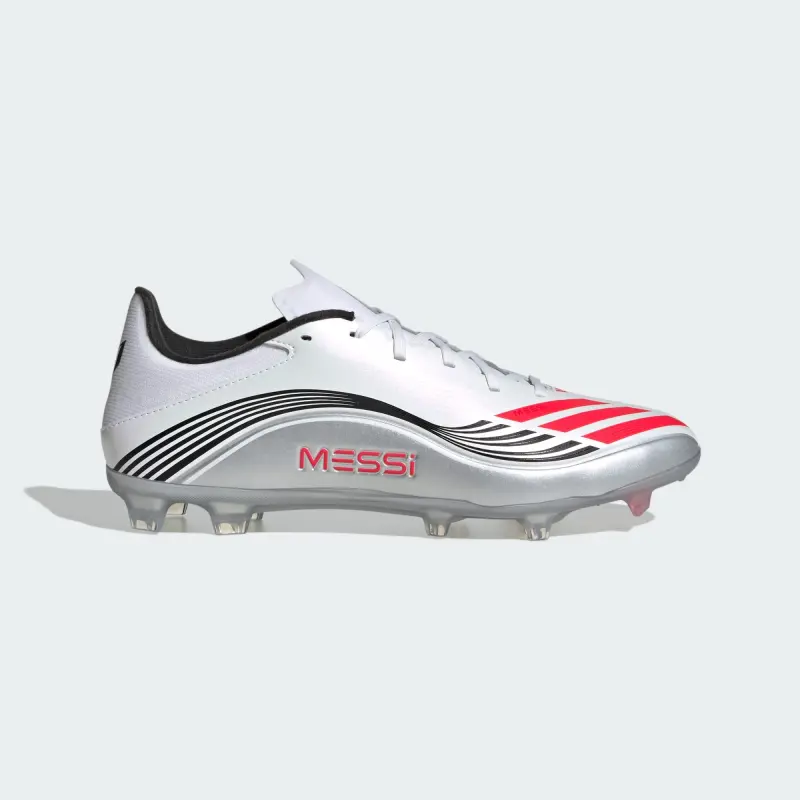 gallery image highlighting Adidas F50 League FG/MG Messi Prestig10 Pack