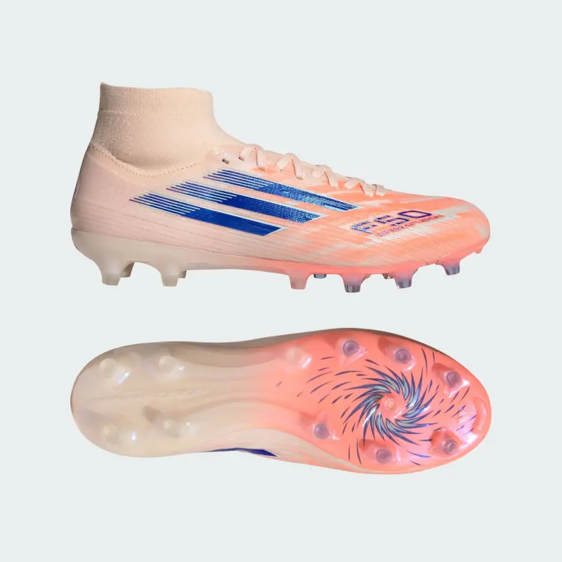 Adidas F50 Sparkfusion Pro Mid Cut FG/AG Coral Blaze Pack (Women's) item photo JH7690 4580