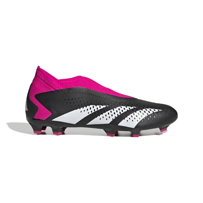 Adidas Predator Accuracy.3 Laceless FG (Black/Pink) item photo GW4597 4976