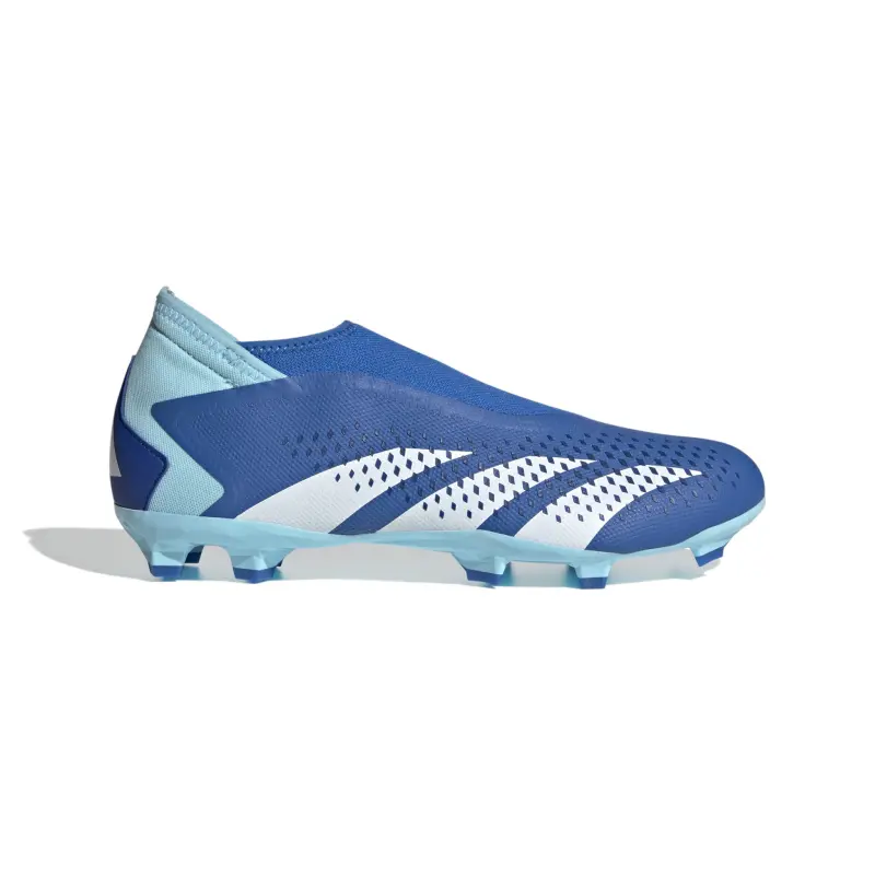 Adidas Predator Accuracy.3 Laceless FG (Blue/White) style image GZ0019 4986