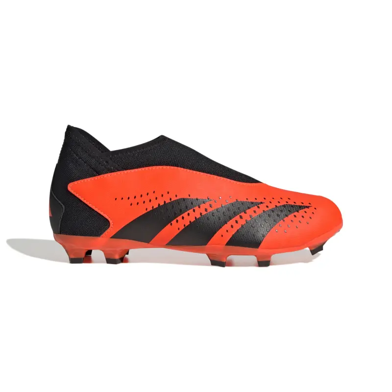 Adidas Predator Accuracy.3 Laceless FG Jr (Orange/Black) merchandise view GW4607 5048