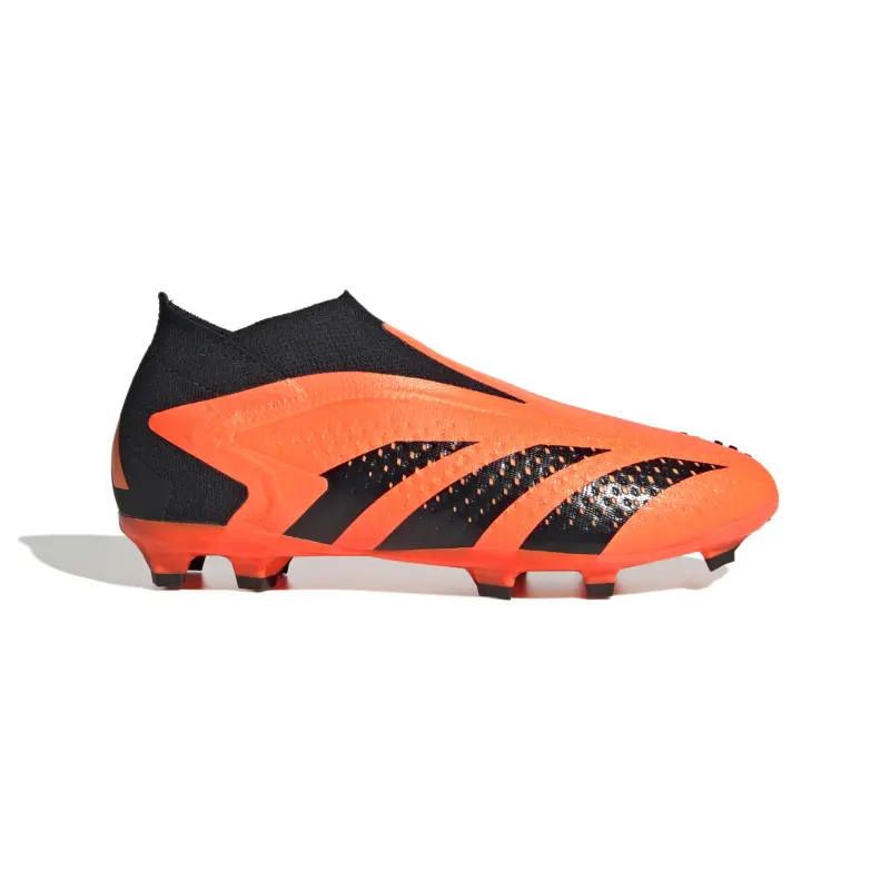 Adidas Predator Accuracy+ FG Jr (Orange/Black) featured item view GW4612 26138 Adidas Predator Accuracy+ FG Jr (Orange/Black) shown in a clear main product view