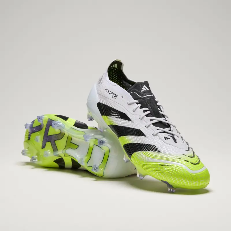 Adidas Predator Elite FG Cloud White Core Black Lucid Lemon item view JI1082 5289