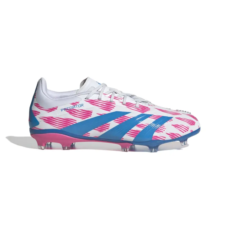 Adidas Predator Elite FG Jr (White/Blue/Pink) visual preview IH0420 5370