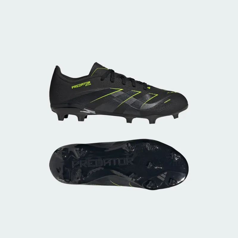 Adidas Predator League FG/MG Core Black Carbon Lucid Lemon (GS) catalogue image JI1122 5596