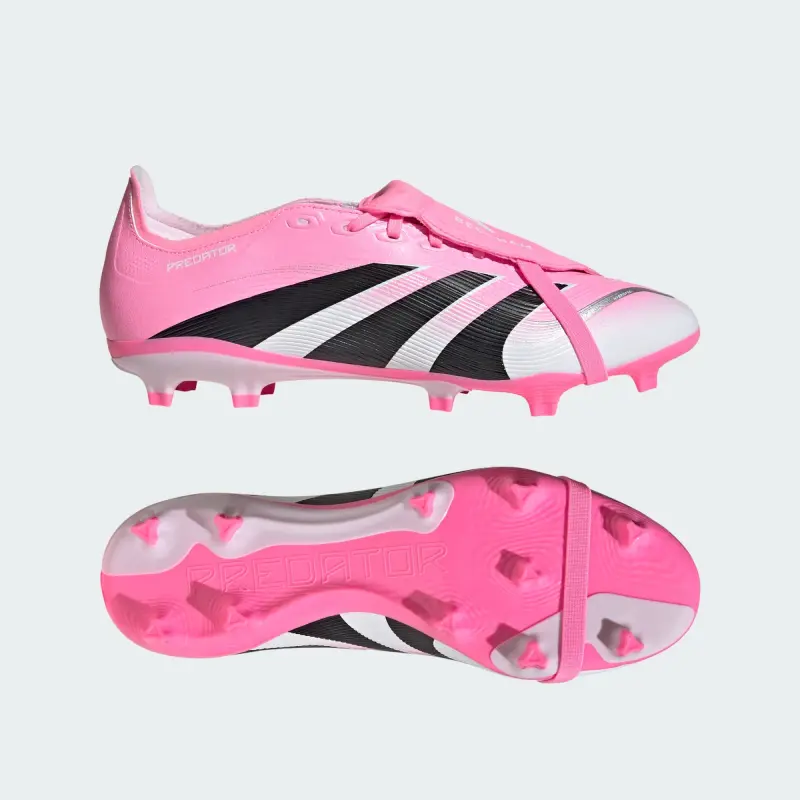Adidas Predator League Fold Over Tongue FG/MG David Beckham Beam Pink product presentation JI1113 5688