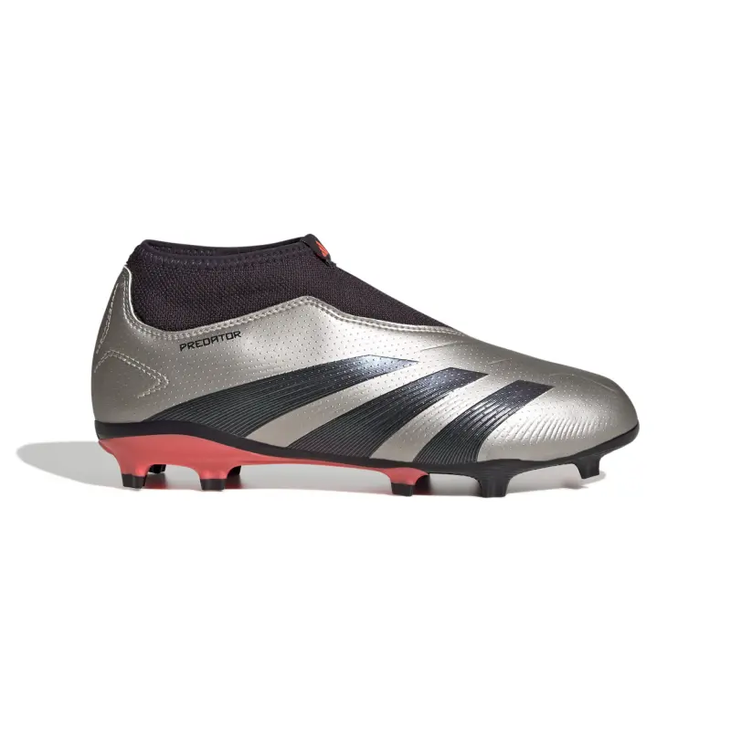 Adidas Predator League Laceless FG Jr (Silver) product showcase IF6357 5758