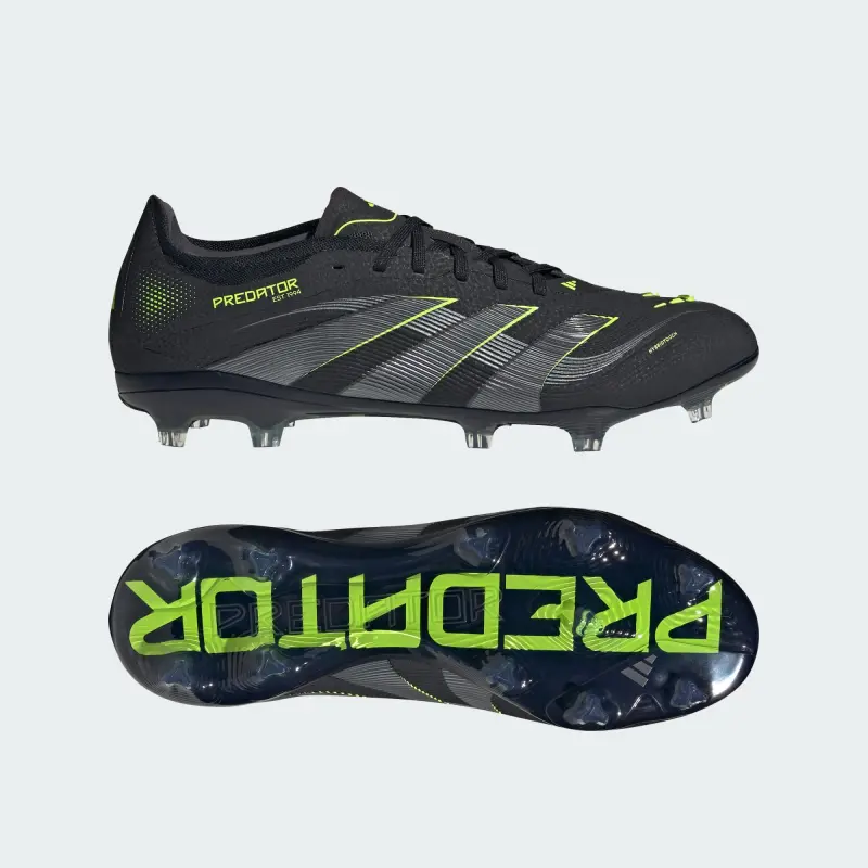 Adidas Predator Pro FG Electric Stealth Pack visual reference JI1197 5918