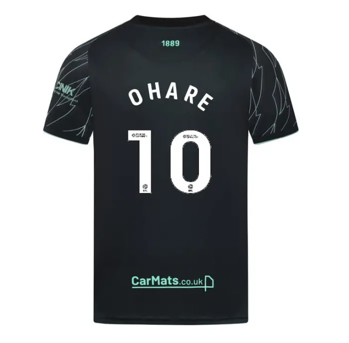 Adult Away Shirt S/S 24/25 10 OHARE displayed in a clean main view