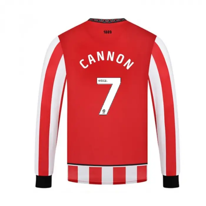 Adult Home Shirt L/S 25/26 7 CANNON style image ERR00541 07 9980