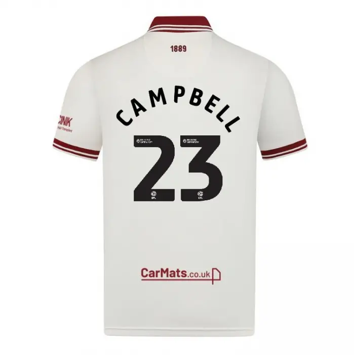 Junior 3rd Shirt S/S 24/25 23 CAMPBELL product photo with a main presentation