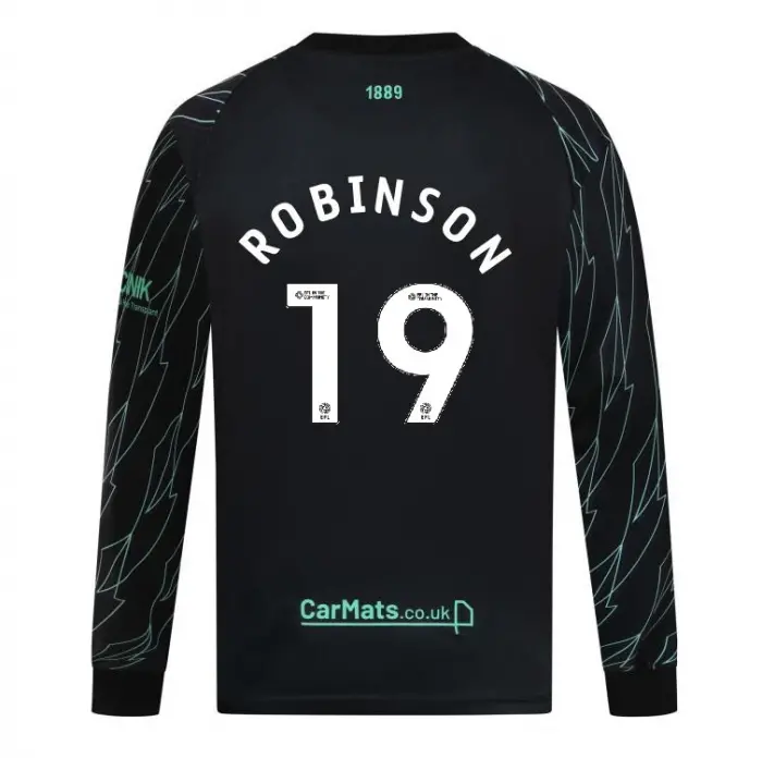 Junior Away Shirt L/S 24/25 19 ROBINSON item view ERR00379 19 13331