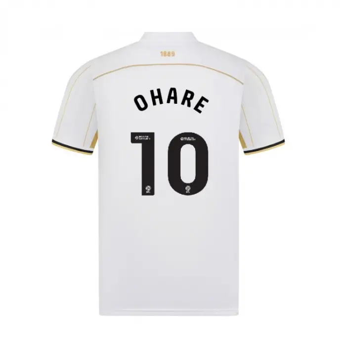 main image highlighting Junior Away Shirt S/S 25/26 10 OHARE