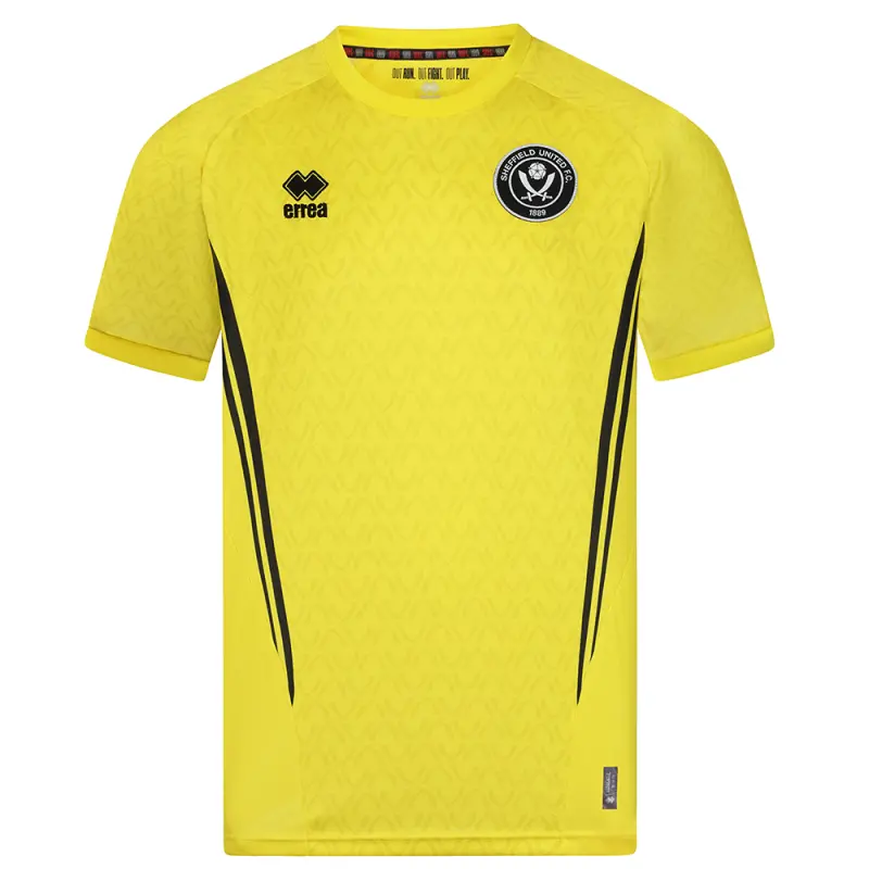 Junior GK Yellow S/S Shirt 25/26 With Custom Printing merchandise view ERR00585 Customise 15319