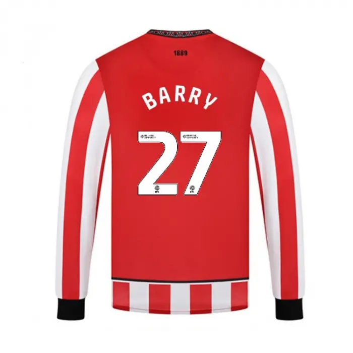 Junior Home Shirt L/S 25/26 27 BARRY catalogue image ERR00542 27 15804
