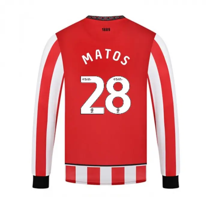 Junior Home Shirt L/S 25/26 28 MATOS product showcase ERR00542 28 15815