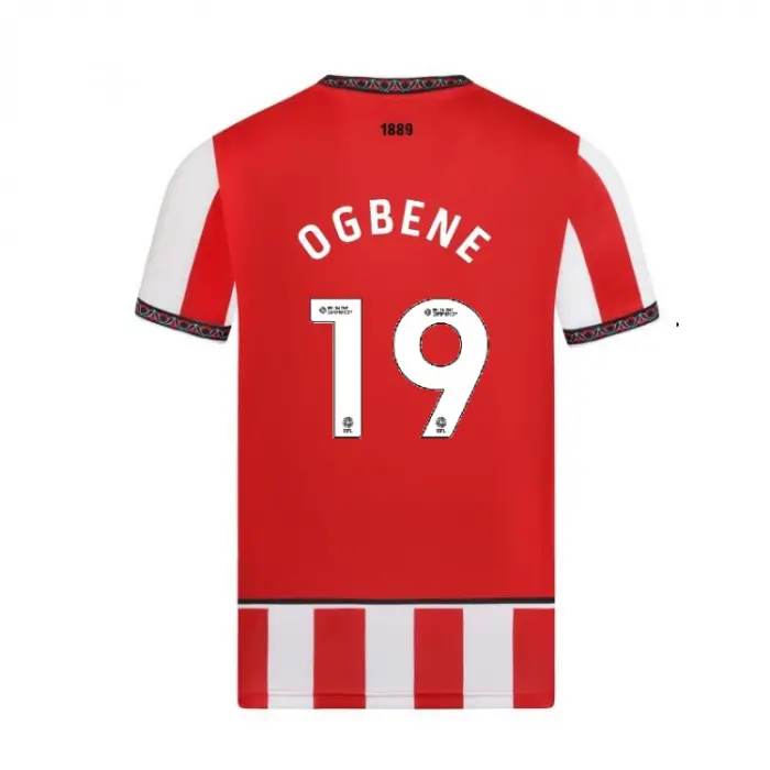 Junior Home Shirt S/S 25/26 19 OGBENE product presentation ERR00540 19 OGBENE 16334