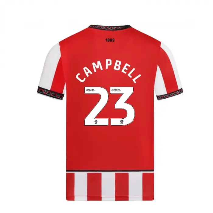Junior Home Shirt S/S 25/26 23 CAMPBELL collection image ERR00540 23 16412