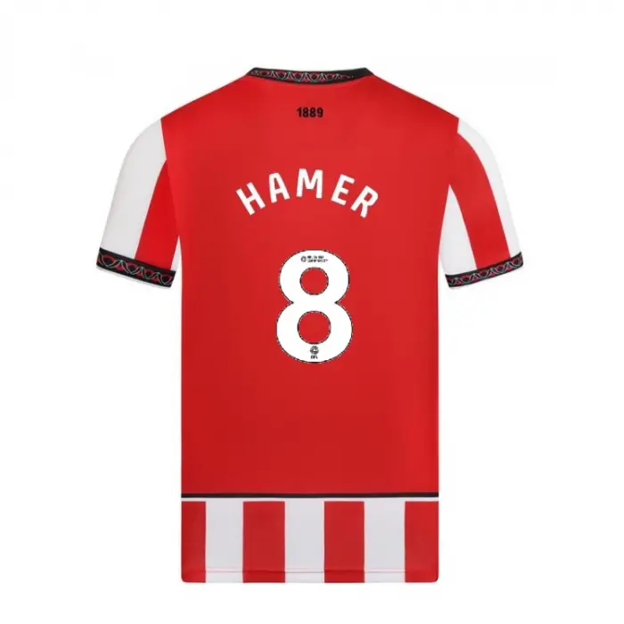 Junior Home Shirt S/S 25/26 8 HAMER collection image ERR00540 08 16633