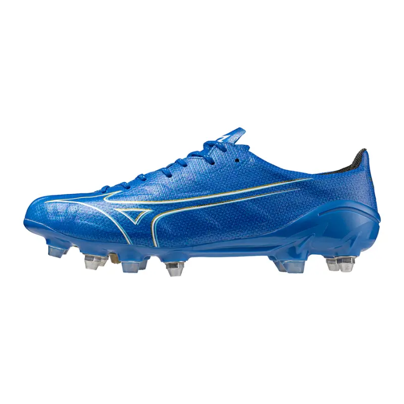Mizuno MIZUNO ALPHA JAPAN MIX Laser Blue/White/Gold product photo with a main presentation