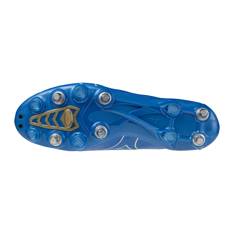 Visual look at Mizuno MIZUNO ALPHA JAPAN MIX Laser Blue/White/Gold in the gallery image