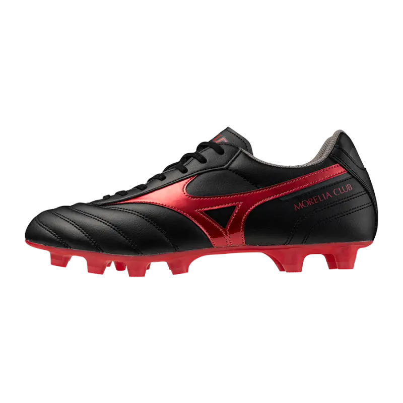 Mizuno MORELIA II CLUB Black/MORELIA 40th Red/Black Sand catalogue image P1GA250800 17883