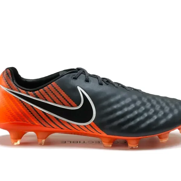 Nike Magista Obra II Elite FG Fast AF Dark Grey / Total Orange product photo with a main presentation