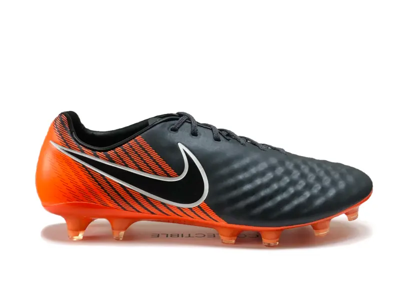 Nike Magista Obra II Elite FG Fast AF Dark Grey / Total Orange product photo with a main presentation