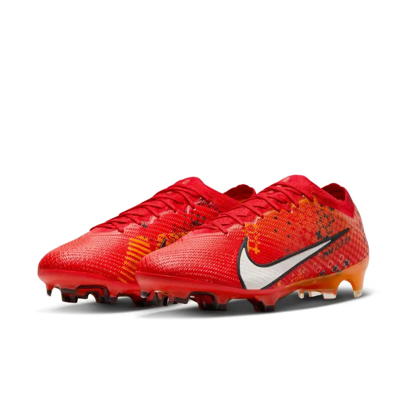 Nike Zoom Mercurial Vapor 15 Elite MDS FG (Red/Orange) product display FD1165 600 22954 Product imagery for Nike Zoom Mercurial Vapor 15 Elite MDS FG (Red/Orange), main view