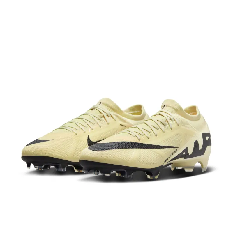 Nike Zoom Mercurial Vapor 15 Pro FG (Lemonade) displayed in a clean main view