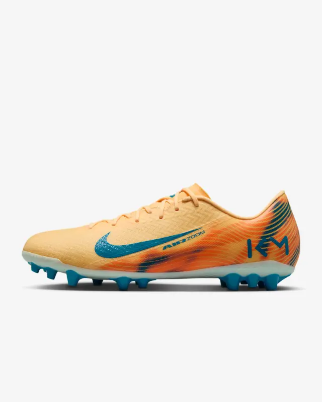 Nike Zoom Mercurial Vapor 16 Academy AG Kylian Mbappé Melon Tint style image FQ8365 801 23037 main product photograph of Nike Zoom Mercurial Vapor 16 Academy AG Kylian Mbappé Melon Tint