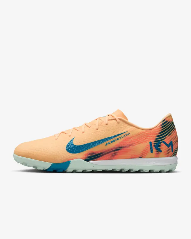Nike Zoom Mercurial Vapor 16 Academy TF Kylian Mbappé Melon Tint visual preview FQ8384 801 23223 Visual look at Nike Zoom Mercurial Vapor 16 Academy TF Kylian Mbappé Melon Tint in the main image