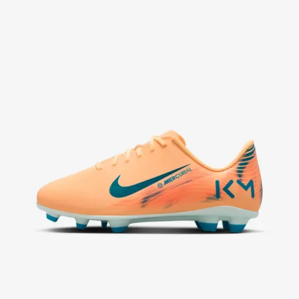 Nike Zoom Mercurial Vapor 16 Club FG Kylian Mbappé Melon Tint (GS) shown in a clear main product view