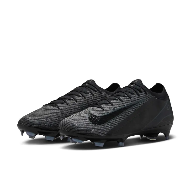 Nike Zoom Mercurial Vapor 16 Elite FG (Black/Green) featured item view FQ1457 002 23306 Detailed main view of Nike Zoom Mercurial Vapor 16 Elite FG (Black/Green)