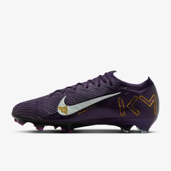 Nike Zoom Mercurial Vapor 16 Elite FG Kylian Mbappé Grand Purple featured in this main product image