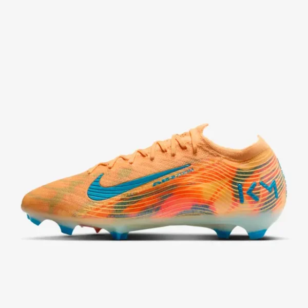 Nike Zoom Mercurial Vapor 16 Elite FG Kylian Mbappé Melon Tint product photo with a main presentation
