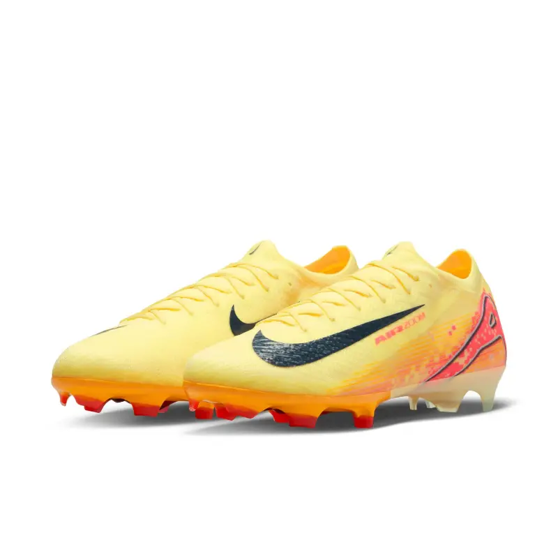 Nike Zoom Mercurial Vapor 16 Elite KM FG (Yellow/Pink) product display FQ8683 800 23400 main product photograph of Nike Zoom Mercurial Vapor 16 Elite KM FG (Yellow/Pink)