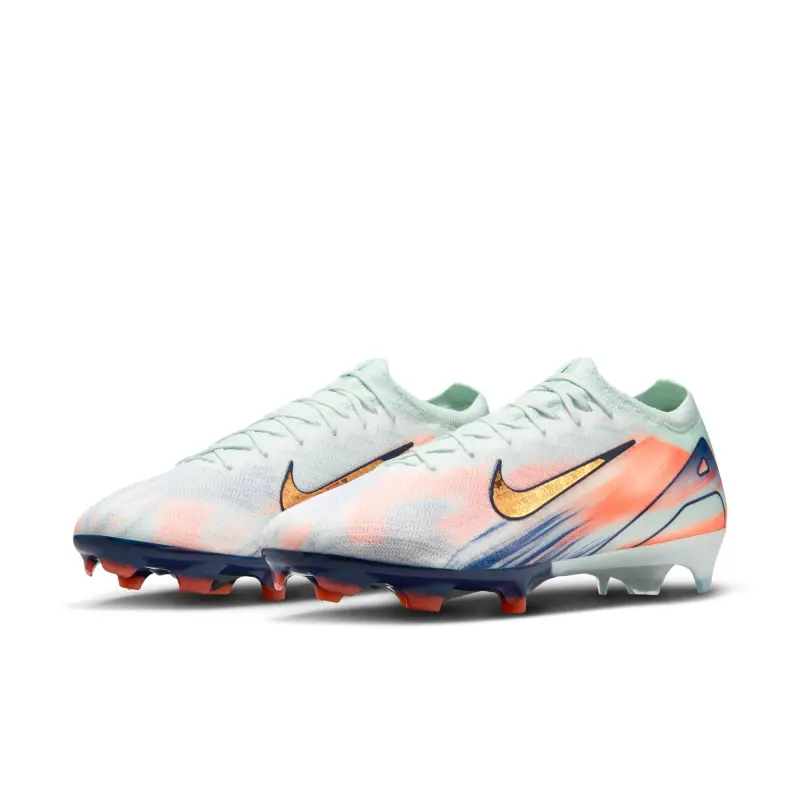 Nike Zoom Mercurial Vapor 16 Elite MDS FG (Barely Green/Gold) product presentation FZ1392 300 23411 Nike Zoom Mercurial Vapor 16 Elite MDS FG (Barely Green/Gold) pictured from the main product perspective