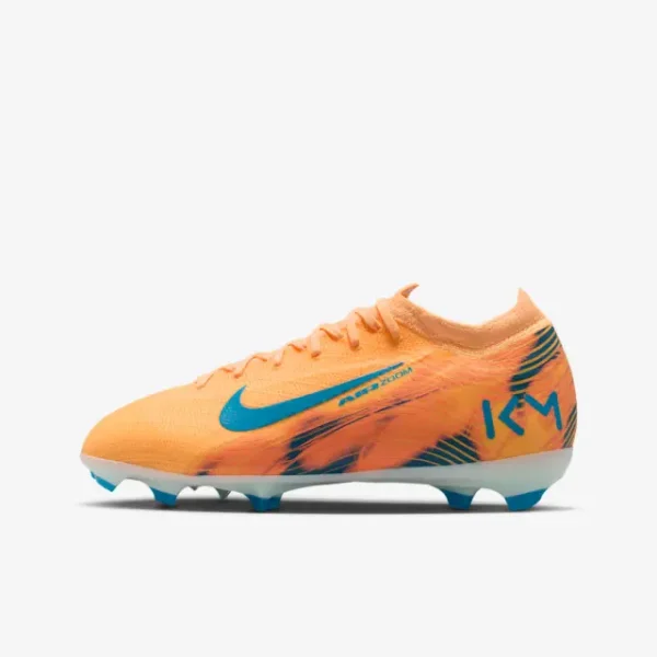 Nike Zoom Mercurial Vapor 16 Pro FG Kylian Mbappé Melon Tint (GS) featured in this main product image