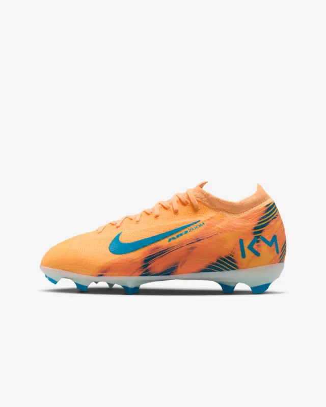 Nike Zoom Mercurial Vapor 16 Pro FG Kylian Mbappé Melon Tint (GS) catalogue image HF5450 801 23498 Nike Zoom Mercurial Vapor 16 Pro FG Kylian Mbappé Melon Tint (GS) featured in this main product image