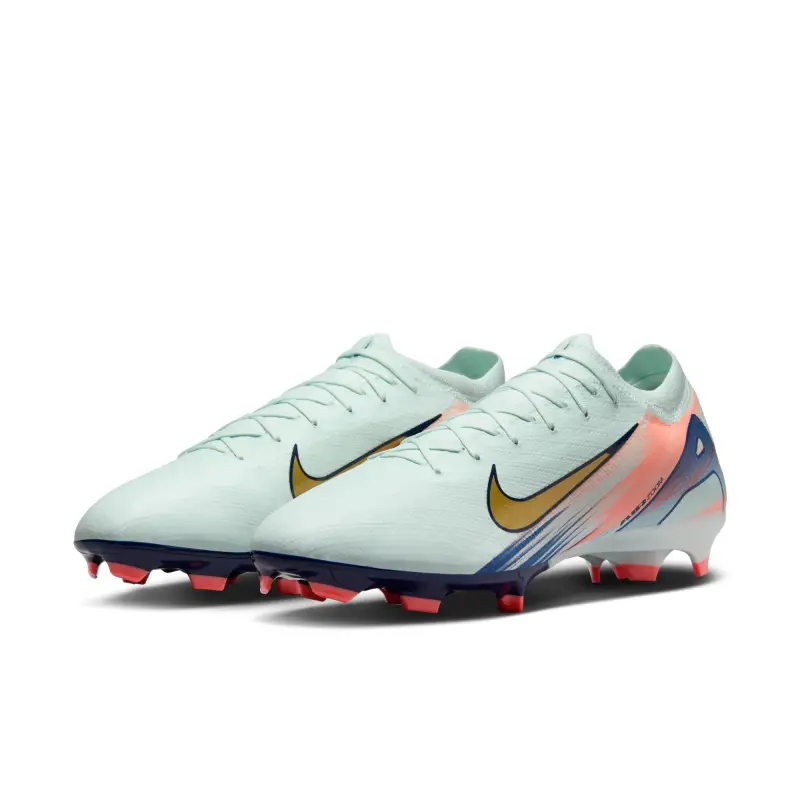 Nike Zoom Mercurial Vapor 16 Pro MDS FG (Barely Green/Gold) merchandise view FZ1390 300 23532 main product photograph of Nike Zoom Mercurial Vapor 16 Pro MDS FG (Barely Green/Gold)
