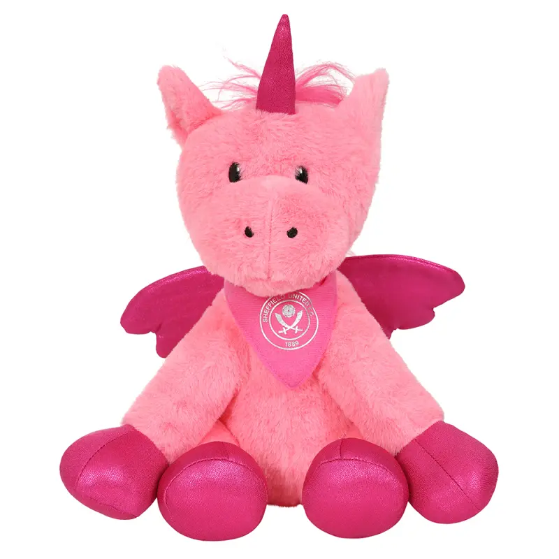 Visual look at Pink Unicorn Toy in the main image