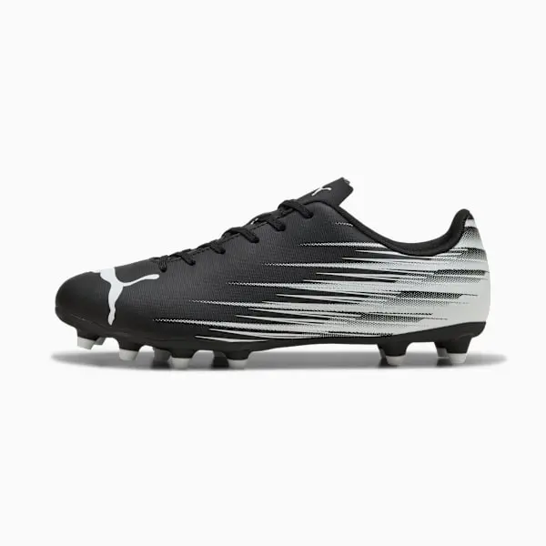 Puma Attacanto 2 FG AG 'Black White' displayed in a clean main view
