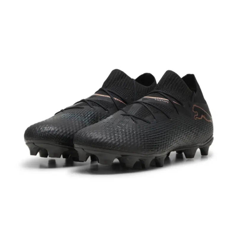 PUMA Future 7 Pro FG/AG (Black/Copper) product photo with a main presentation