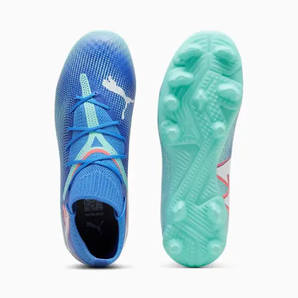 gallery image highlighting PUMA Future 7 Pro FG/AG Jr (Blue/Mint)