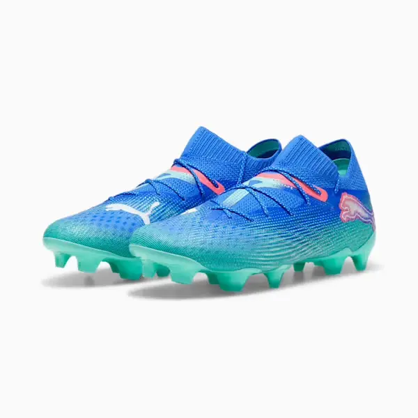 Product imagery for PUMA Future 7 Ultimate FG/AG (Blue/Mint), main view