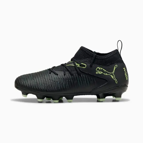 Puma Future 8 Match Black / Fizzy Light (GS) pictured from the main product perspective
