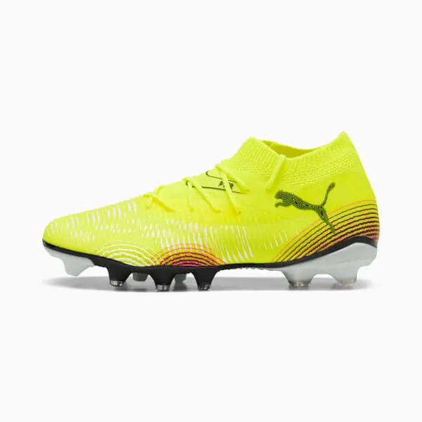 main image highlighting Puma Future 8 Match WMNS Yellow Alert / Black