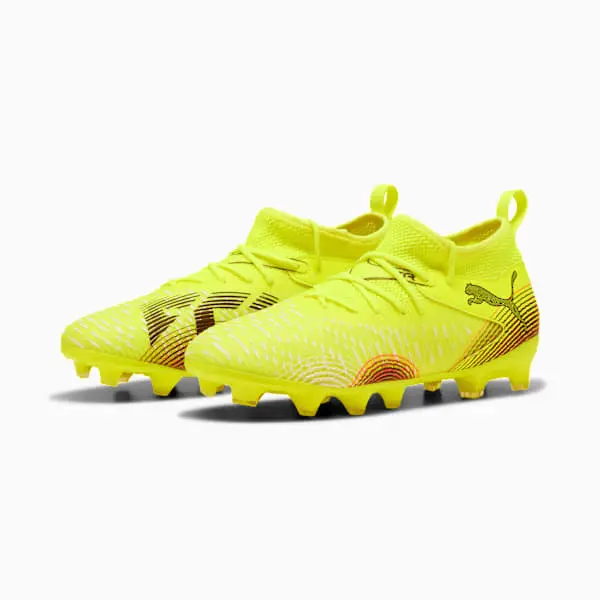 Puma Future 8 Match Yellow Alert / Black (GS) featured in this gallery product image