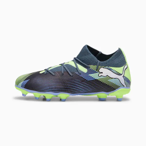Detailed main view of Puma Future Match 7 FG AG Big Kid 'Lights Out Pack'
